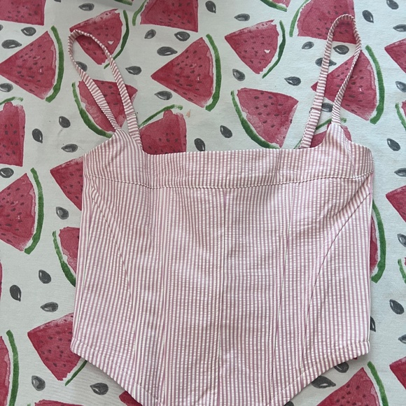 Edikted striped cammie corset - Picture 2 of 6